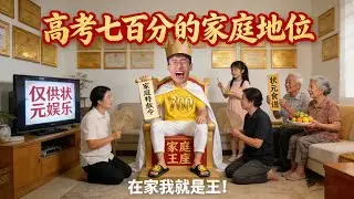 高考700分的家庭地位#贾大萌 #搞笑 #一人分饰多角