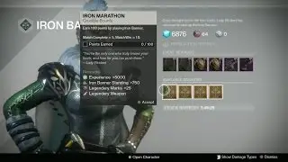 Iron Banner Vendor and Bounties! 12-6-16