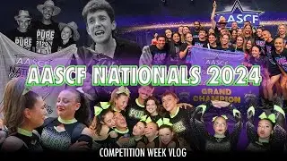 AASCF NATIONALS VLOG 2024 / Pure Allstars / Competition Week