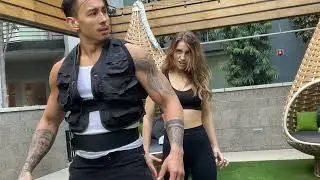 Fight Scene Rehearsal - Caylee Cowan