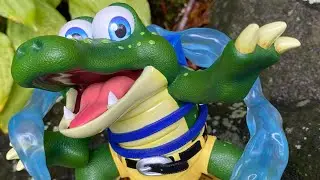F4F Banjo-Kazooie Crocodile Banjo Statue Unboxing & Review (First 4 Figures)