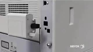 Fujixerox DocuPrint CM405df/CP405d - install the wireless network adapter