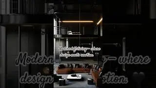 Modern Loft Apartment Tour | The Psychology of Dark Luxury | Oscar Surfaces Design #interiordesign