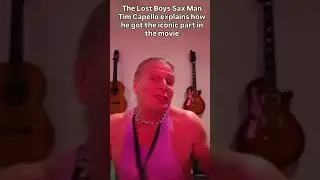 The Lost Boys Sax Man Tim Capello #80s #thelostboys