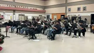 Burbank HS Wind Ensemble 2025, SAISD Holiday Music