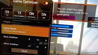 PS5 checking VRR on LG 50NANO866PA