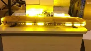 Lightbar UK ECE R65 Amber LED 1.2m Recovery Lightbar