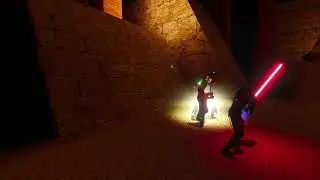 Jedi Academy Enhanced Jedi Master Rosh Penin vs Reborn Warriors