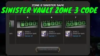 MCOC | Sinister Vault ZONE 3 | HERE IS  CODE