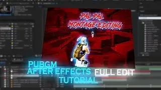 PUBG TDM SHOT EDIT FULL TUTORIAL IN AFTER EFFECT
