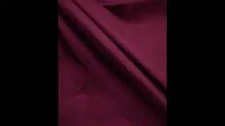 Plain Maroon Khadi Cotton 159 GSM Handwoven Fabric