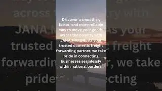 domesticfreight#freightforwarding#ecommercelogistic#manufacturing #shippingindustry#logisticscompany