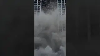 Building demolition gone wrong!! 😳 #construction #epic #fail #ai #video #reels #ytshorts #shorts #yt