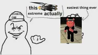 The EASIEST method to beat Extreme House (An Interactive Piggy RP)