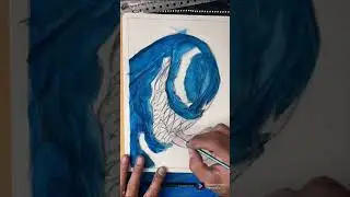 Venom time lapse with acrylic paint