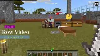 Fighting with Zombies For Diamond 💎 Part 4 | Minecraft