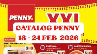 Catalog PENNY 18 &ndash; 24 februarie 2026 | Oferte alimentare și reduceri săptăm&acirc;nale