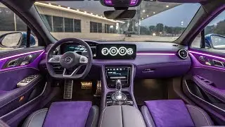 &ldquo;2026 Trajet Purple Sports Car | Futuristic Close-Up Luxury Design with Custom Plate 2026&rdquo;