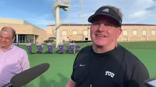 Gary Patterson spring practice press availability, Pt. 2