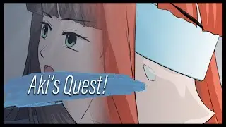 Aki's Quest - My Webtoon Call to Action Entry