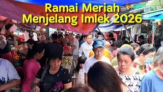 Keramaian Pasar Kampung Bebek Menjelang Imlek 2026