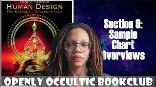 The Definitive Book of Human Design | Reflector Sample Chart - The Lunar Type Explained #fyp