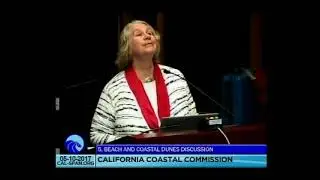 Coastal Commission: Workshop on beach and coastal dune ecosystems &mdash; May 2017