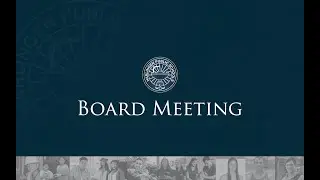 Regular Board Meeting - January 13, 2026