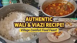 Our Favorite Comfort Food: Home Cooked Wali and Viazi 🍛