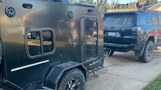 DIY square drop trailer camper