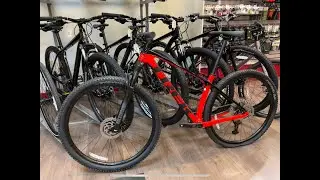 2022 Trek Procaliber 9.5 Radioactive Red color Walk around