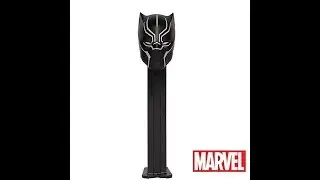 Pez Marvel Black Panther candy dispenser review