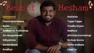Best of Hesham Abdul Wahab | Telugu Melody Songs Audio Jukebox | Hi Nanna, Kushi, Manamey