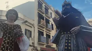 Corpus Sitges 2023: Sortida dels Gegants a la vigília