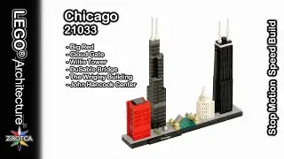 LEGO Chicago Skyline | LEGO 21033 | LEGO Architecture - Speed Build & Review YouTube Video