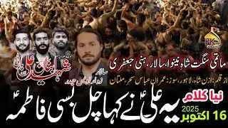 Yeh Ali Ne Kaha Chal Basi Fatima I New Noha Ayyam e Syeda I Shaheed Ibnan Party I BBPak Daman Lahore