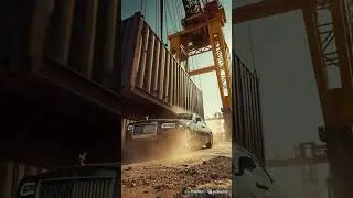 Luxury Car vs Giant Crane &ndash;Tension in Every Second#LuxuryCar #RollsRoyce #Cinematic #IndustrialScene
