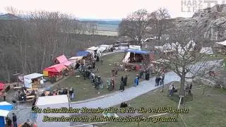 Ein Abend mit den Wikingern auf der Burgruine Regenstein bei Blankenburg