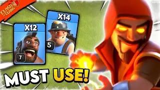Стратегия гибридной атаки Blizzard TH11 | Стратегия атаки CWl TH11 2025 (Clash of Clans)