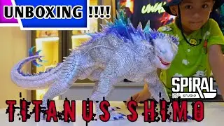 UNBOXING MAINAN GODZILLA THE NEW EMPIRE | SPIRAL STUDIO TITANUS SHIMO