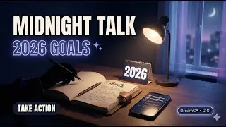 Midnight Talk 🌙 | Set Your 2026 Goals & Take Action Toward Your Dream