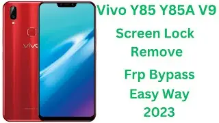 Vivo Y85 Y85A V9 Frp Bypass And Screen Lock Remove || bypass screen lock vivo 1726 100 %Solution