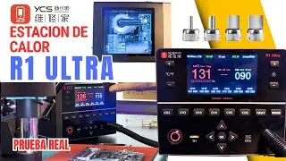 Estación de Calor YCS R1 Ultra | Prueba de Temperatura, Flujo de Aire ¿1450W Reales? #soldadura