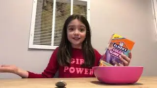 Testing out Elmers Color slime kit!!!!!!