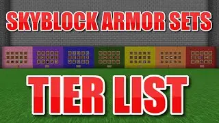 Ranking All Armor Sets In Hypixel SkyBlock