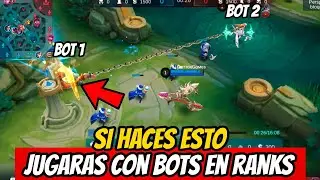 COMO JUGAR CONTRA BOTS EN RANK?| ASI SE ACTIVAN LOS BOTS!| MOBILE LEGENDS ESPA&Ntilde;OL 2024