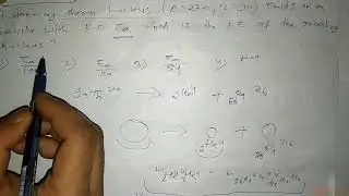 A stationary thorium nucleus (A = 220, z=90) emits an alpha particle with kinetic energy `E_(alpha)`