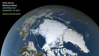 Arctic Sea Ice Minimum 2025