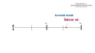 Aralık 2:09-Maj&ouml;r Altılı (Melodik Aralıktan Armonik Aralığa)