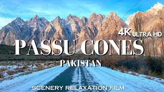 Passu Cones in 4K ULTRA HD HDR  | A Natural Wonder of Pakistan passu glacier